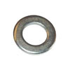 Nickel plated washer M4x8x1mm flat