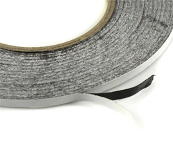  Double sided thin 0.3mm black  adhesive tape for gluing sensors, displays 4mm, 10m
