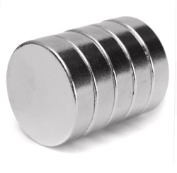 Neodymium magnet cylinder D25*H4, N38