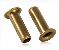 Brass rivet D1.5 x 4 mm